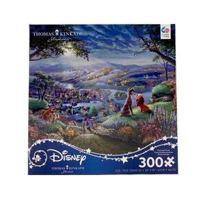 Ceaco | Disney 300 Piece Jigsaw Puzzle: Lady and the Tramp Falling in Love **NEW
